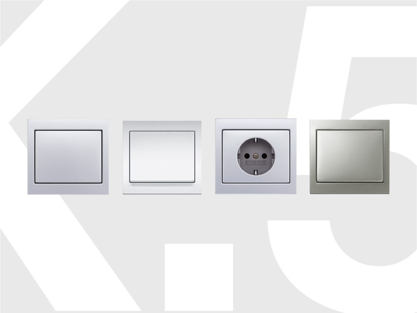 Berker K.5 bei Villa Klaus Elektroinstallation in Helmbrechts