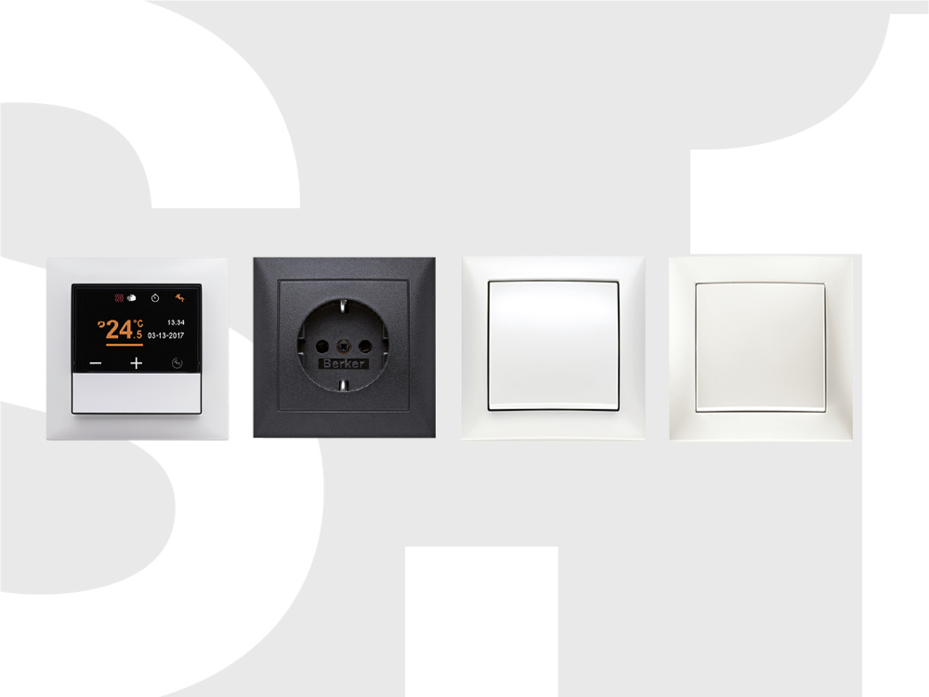 Berker S.1 bei Villa Klaus Elektroinstallation in Helmbrechts