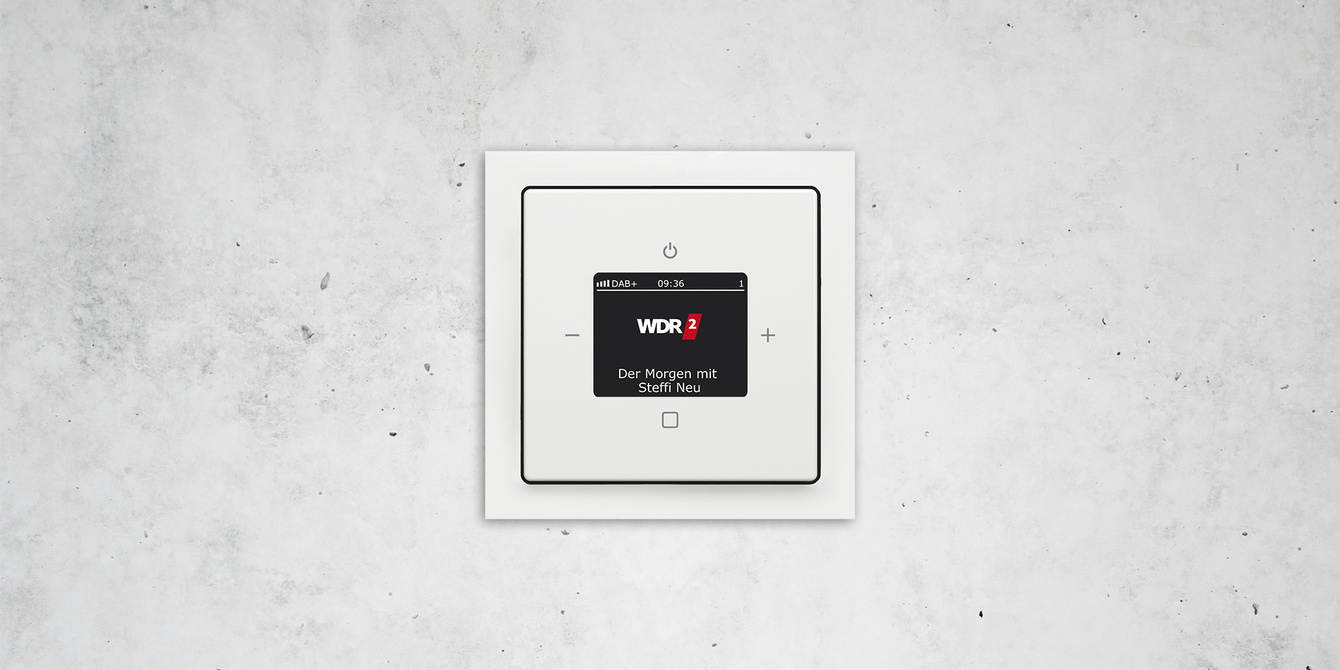 Busch-Radio DAB+ bei Villa Klaus Elektroinstallation in Helmbrechts