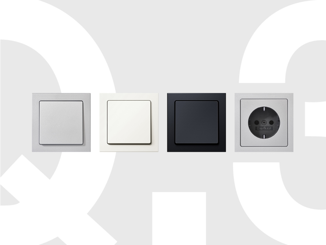 Berker Q.3 bei Villa Klaus Elektroinstallation in Helmbrechts