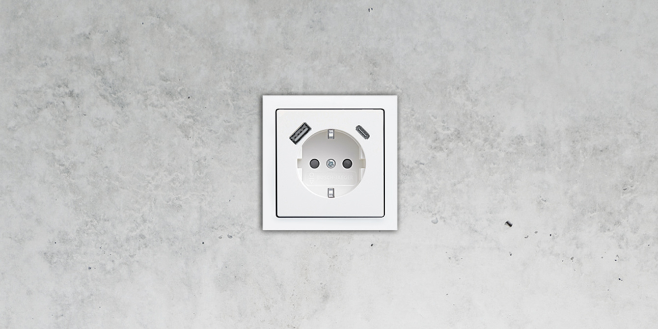 SCHUKO® USB-Steckdose bei Villa Klaus Elektroinstallation in Helmbrechts
